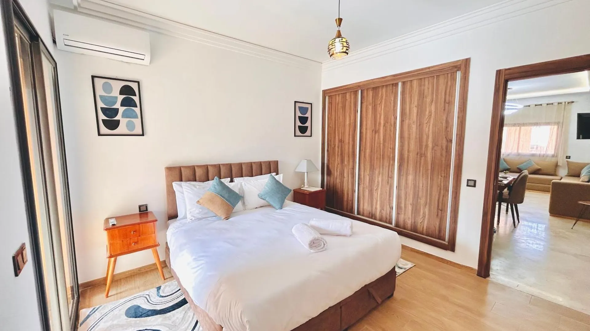 New Apartment In Gueliz, Pool, Balcony & Parking Marrakesh Morocco