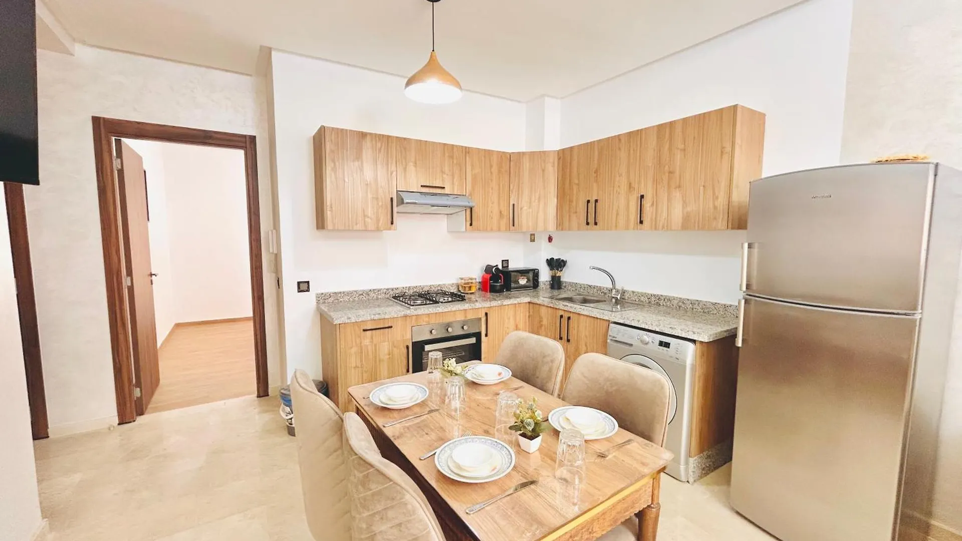 New Apartment In Gueliz, Pool, Balcony & Parking Marrakesh 0*,