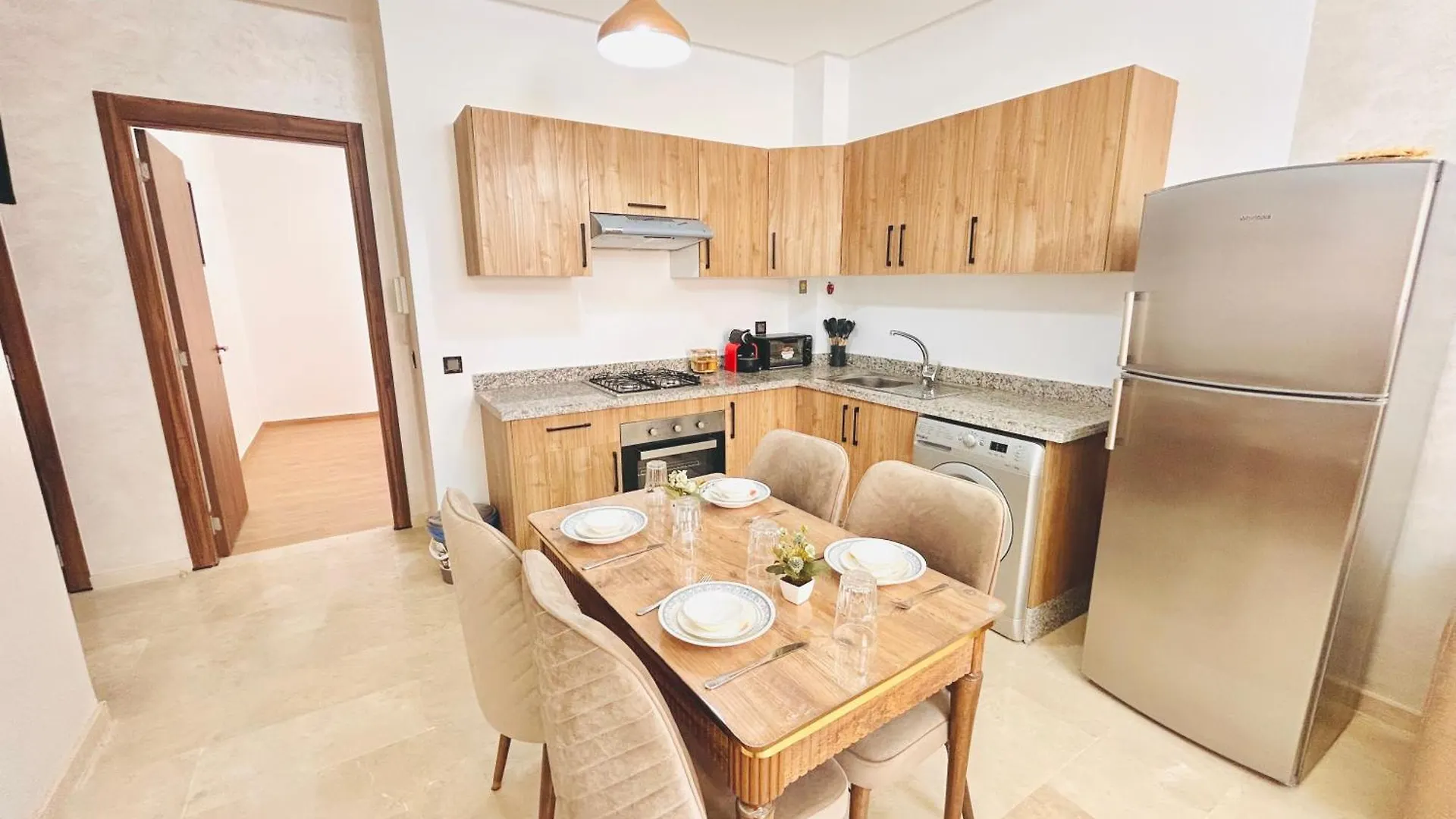 New Apartment In Gueliz, Pool, Balcony & Parking Marrakesh