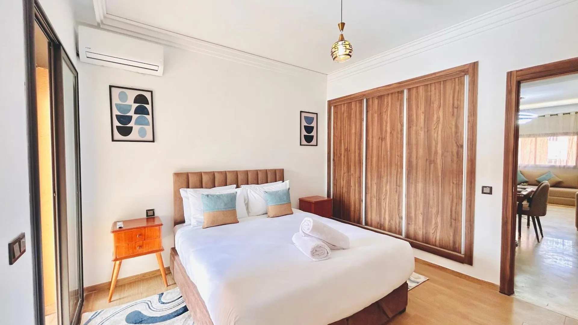 New Apartment In Gueliz, Pool, Balcony & Parking Marrakesh 0*,  Morocco