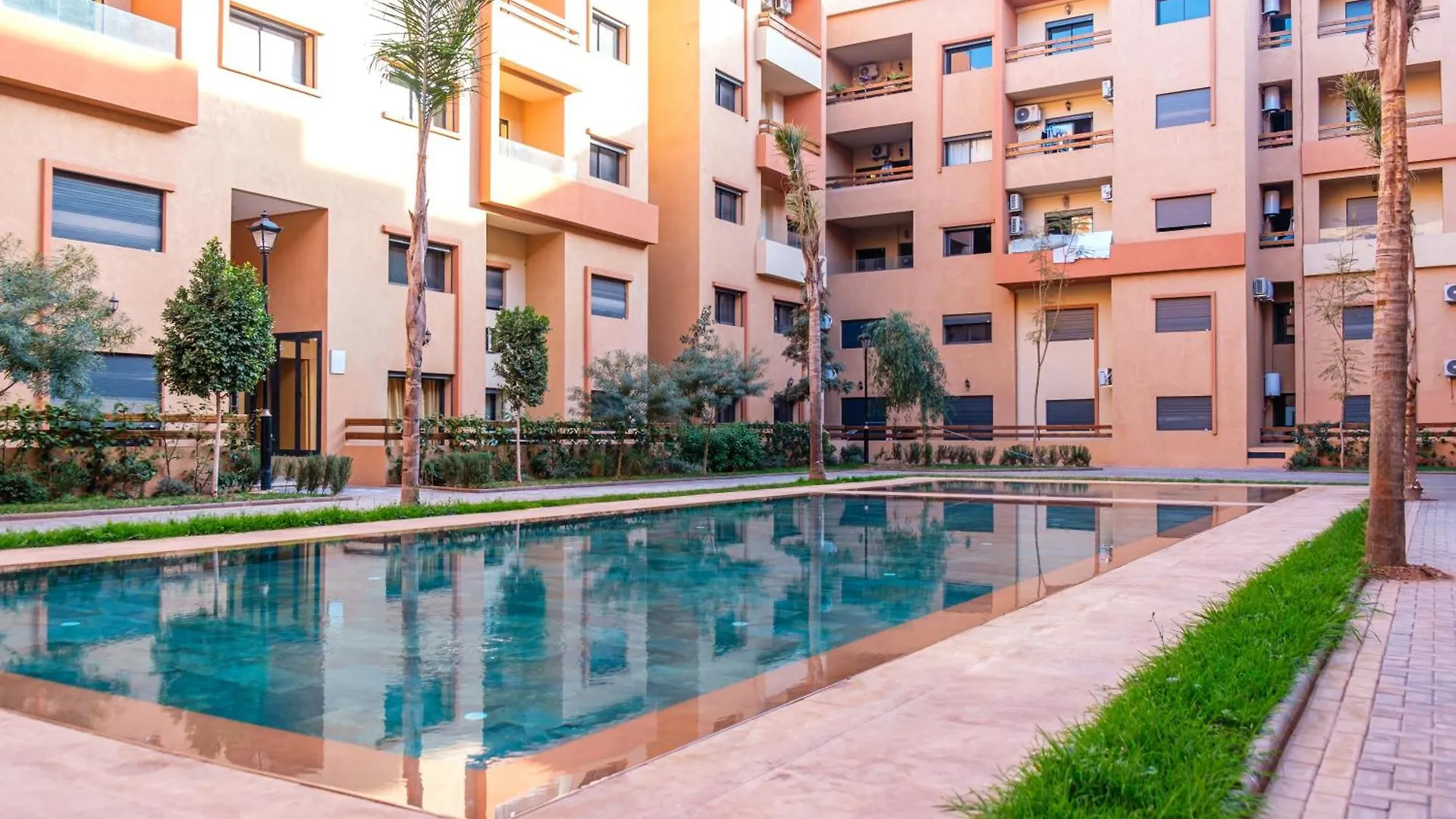 New Apartment In Gueliz, Pool, Balcony & Parking Marrakesh 0*,