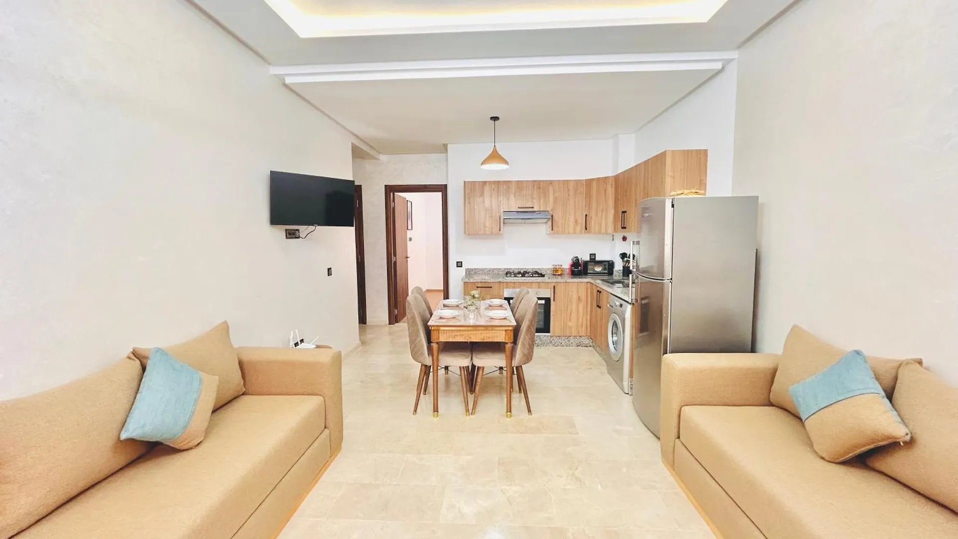 New Apartment In Gueliz, Pool, Balcony & Parking Marrakesh Morocco