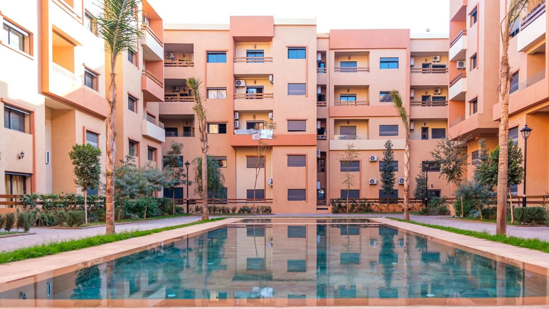 New Apartment In Gueliz, Pool, Balcony & Parking Marrakesh